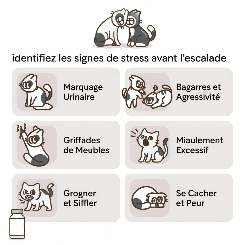 Felivia : Diffuseur de phéromone apaisant pour chat